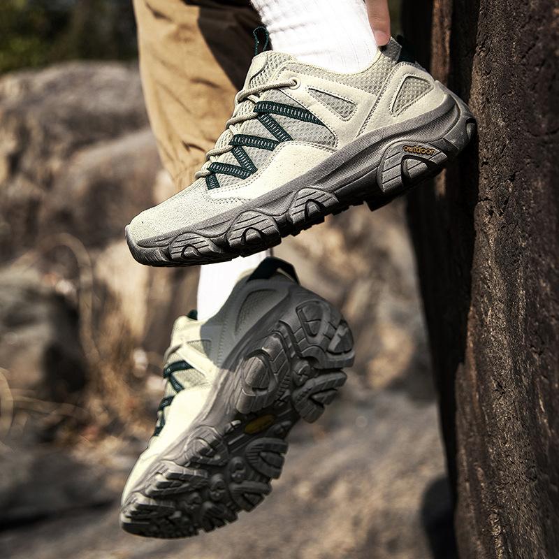 Four Seasons New Sports Outdoor Shoes Men s Couple Mesh Breathable Leather Hiking Shoes Women s Off-Road Non-slip Hiking Shoes 36 бежевий
Four Seasons New Sports Outdoor Shoes Men s Couple Mesh Breathable Leather Hiking Shoes Women s Off-Road Non-slip Hiking Shoes 36 бежевий