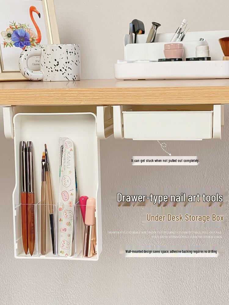 Nail Art Tool Organizer Box - Hanging, Pull-Out, Adjustable, Portable, Dustproof, No-Drill.
Nail Art Tool Organizer Box - Hanging, Pull-Out, Adjustable, Portable, Dustproof, No-Drill.