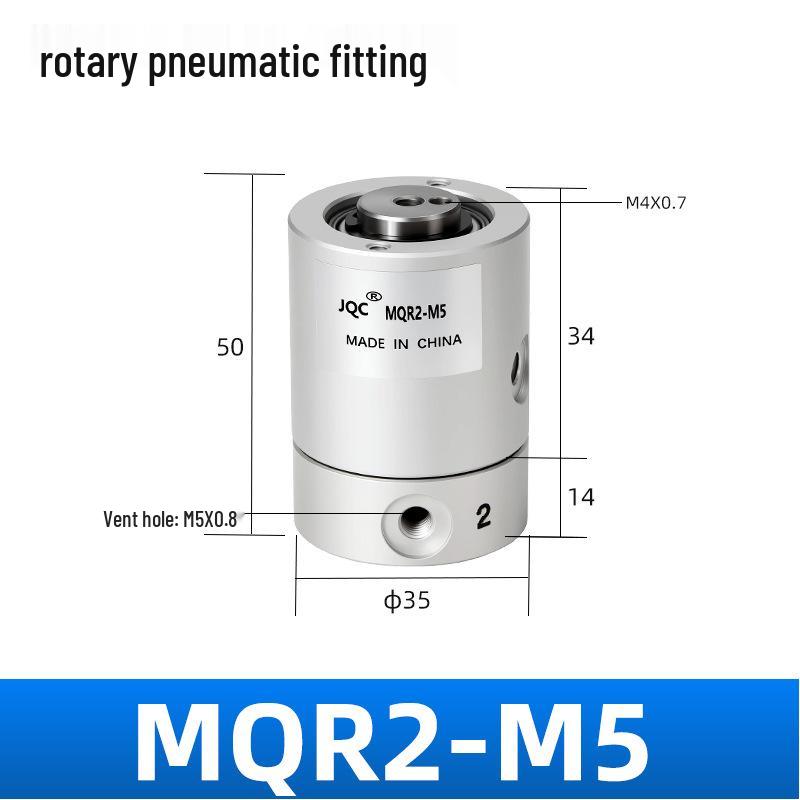 MR2-NS Durable Aluminum Rotary Joint Cylinder with 360° High-Speed Low-Wear Air Manifold
MR2-NS Durable Aluminum Rotary Joint Cylinder with 360° High-Speed Low-Wear Air Manifold