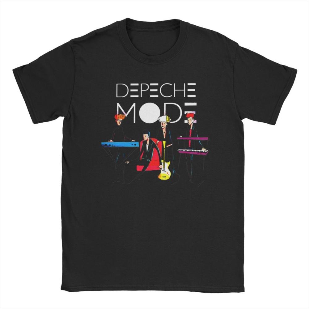Творческая футболка Depeches Cool Moded для мужчин с круглым вырезом, 100% хлопок, футболка с коротким рукавом, подарок на день рождения, топы S чёрный
Творческая футболка Depeches Cool Moded для мужчин с круглым вырезом, 100% хлопок, футболка с коротким рукавом, подарок на день рождения, топы S чёрный