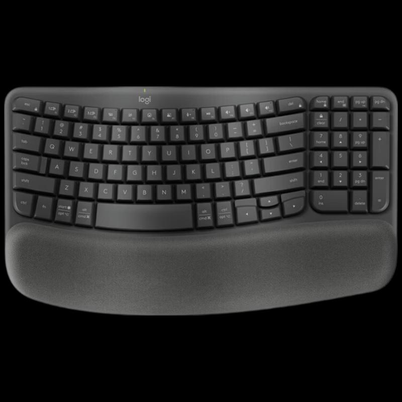 Logitech WAVE KEYS Ergonomic Wireless Bluetooth Keyboard
Logitech WAVE KEYS Ergonomic Wireless Bluetooth Keyboard