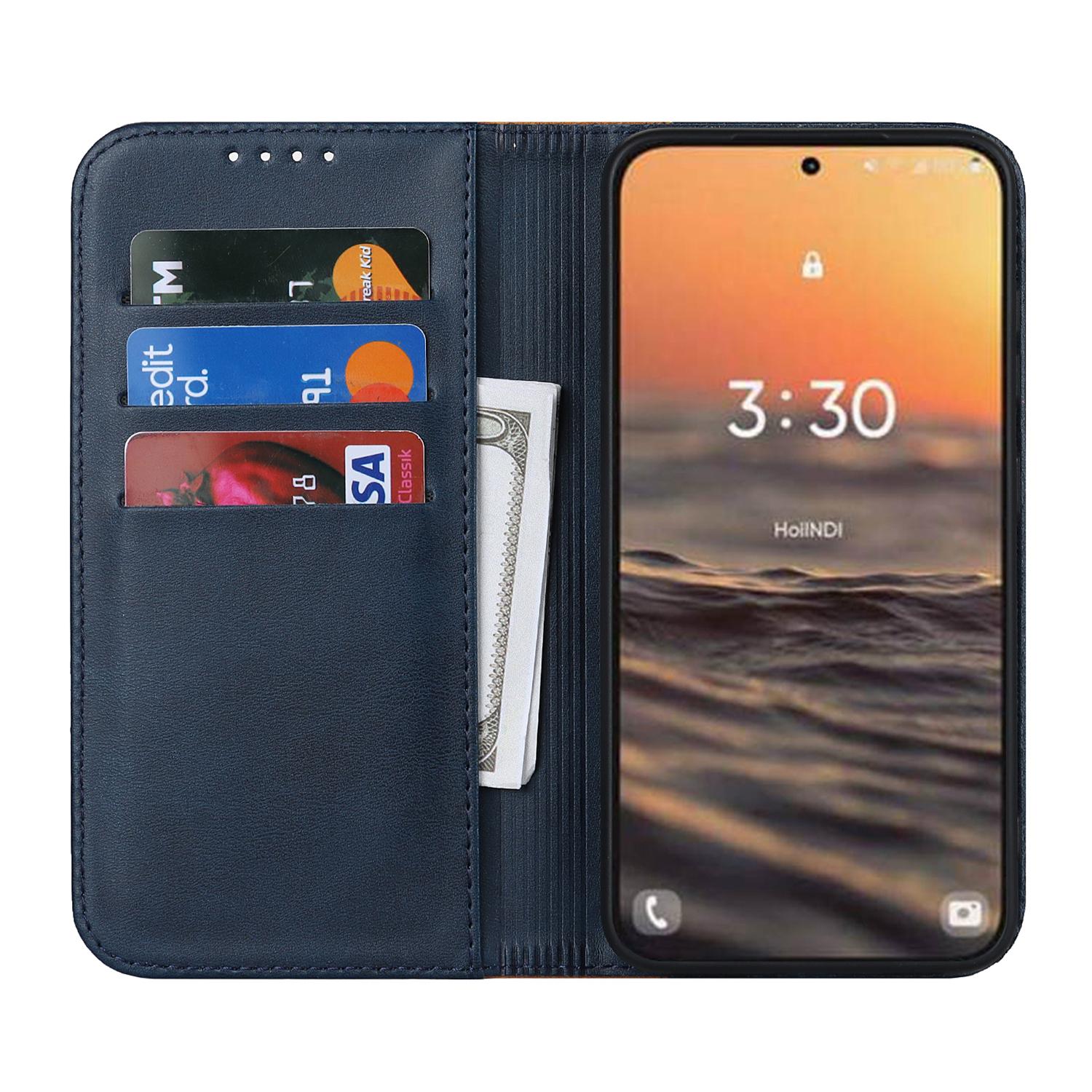 For Samsung Galaxy S23 Calf Texture PU Leather Bi-color Splicing Case Strong Magnetic Suction Stand Wallet Phone Cover Blue/Yellow
For Samsung Galaxy S23 Calf Texture PU Leather Bi-color Splicing Case Strong Magnetic Suction Stand Wallet Phone Cover Blue/Yellow