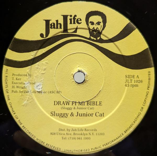 12inch Record SLUGGY RANKS & JUNIOR CAT - Draw Fi Mi Bible JLT1026 Jah Life 1994 UK Reggae, Ska & Dub Used
12inch Record SLUGGY RANKS & JUNIOR CAT - Draw Fi Mi Bible JLT1026 Jah Life 1994 UK Reggae, Ska & Dub Used