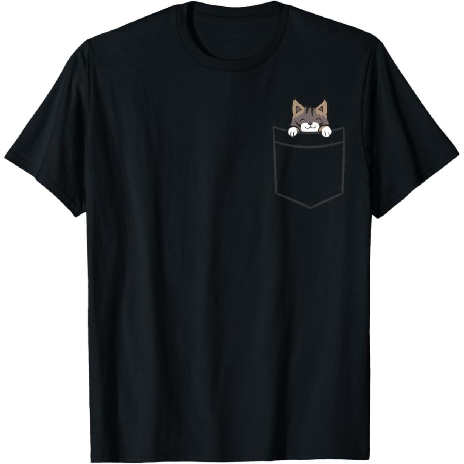 Maine Coon Cat In A Pocket Cute Pocket Maine Coon T-Shirt XXXXXL чорний
Maine Coon Cat In A Pocket Cute Pocket Maine Coon T-Shirt XXXXXL чорний