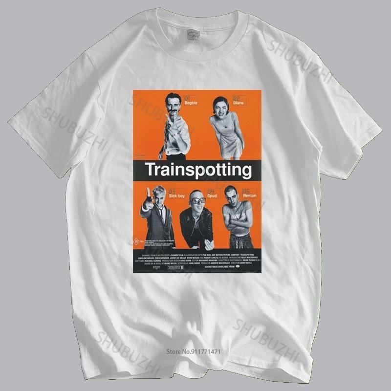 Fashion brand t shirt mens loose Trainspotting Tshirt Design British popular black comedy unisex fitted cotton tshirt for boys 4XL
Fashion brand t shirt mens loose Trainspotting Tshirt Design British popular black comedy unisex fitted cotton tshirt for boys 4XL