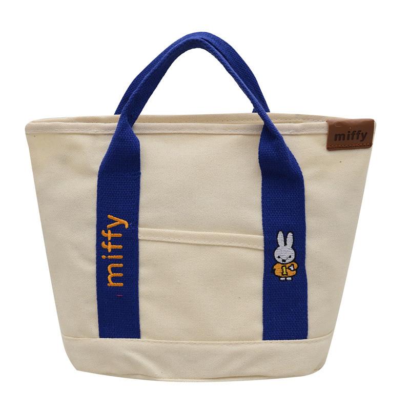 Canvas Tote Bag Cartoon Bunny Letters Rechargeable Water Bucket Style For Daily Use BlueL
Canvas Tote Bag Cartoon Bunny Letters Rechargeable Water Bucket Style For Daily Use BlueL