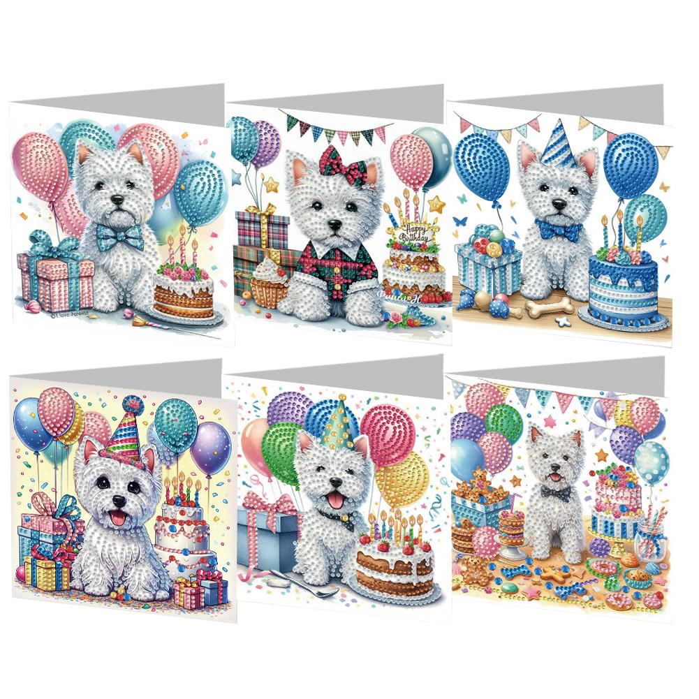 6Pcs Animals DIY Diamond Painting Card Rhinestone Painting Card Kit Diamond Painting Greeting Card for Holiday Party Favors
6Pcs Animals DIY Diamond Painting Card Rhinestone Painting Card Kit Diamond Painting Greeting Card for Holiday Party Favors