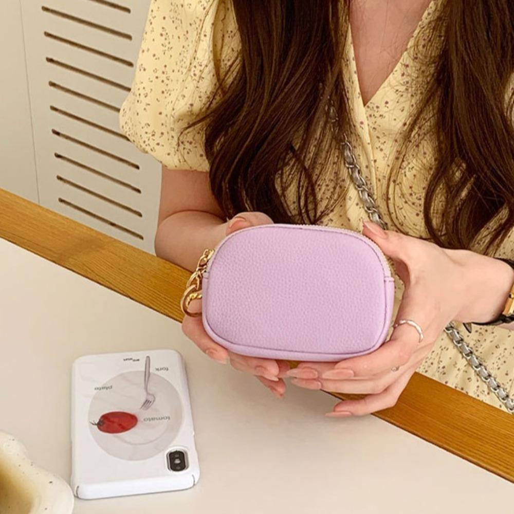 Lipstick Pouch PU Coin Purse Korean Style Bag Pendant Accessories Earphone Storage Bag Streetwear зелений
Lipstick Pouch PU Coin Purse Korean Style Bag Pendant Accessories Earphone Storage Bag Streetwear зелений