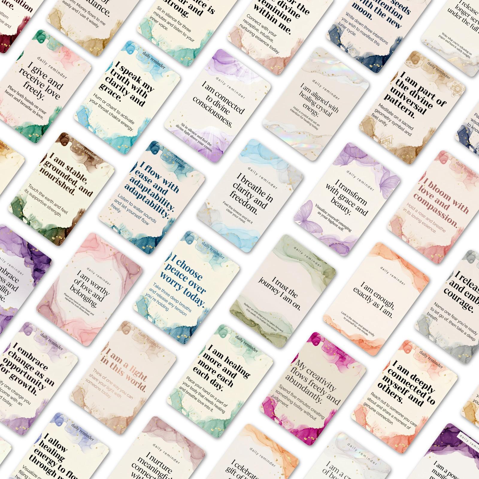 36 Inspirational And Inspirational Affirmation Cards, Simple Watercolor Style Text Cards, Handwritten Message Cards RXHB0117
36 Inspirational And Inspirational Affirmation Cards, Simple Watercolor Style Text Cards, Handwritten Message Cards RXHB0117