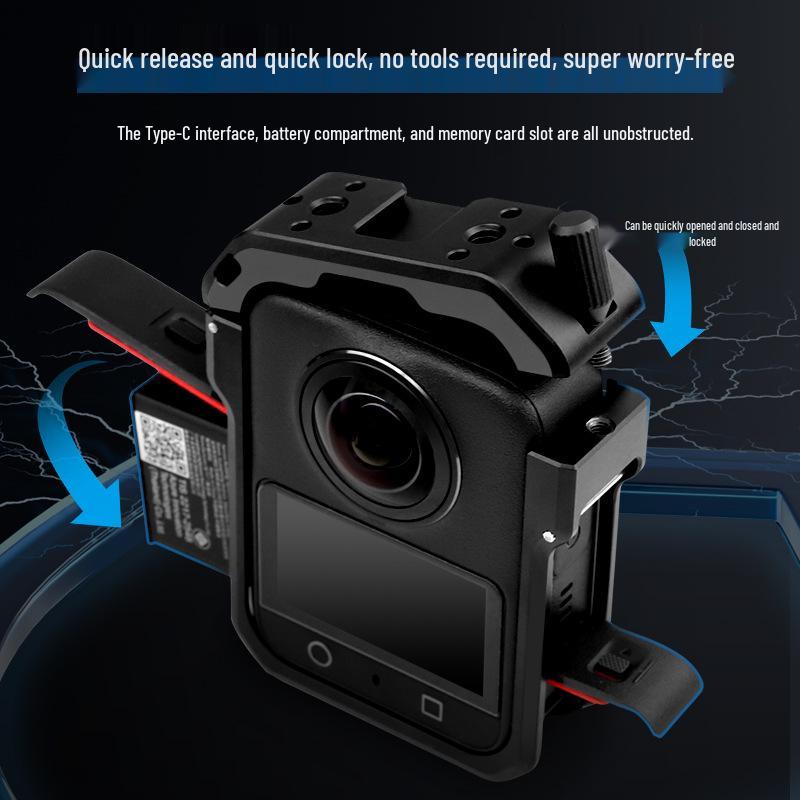 DJI OSMO360 Rabbit Cage Frame for Panoramic & Vertical Shooting 9.64 x 7.49 x 2.55 cm
DJI OSMO360 Rabbit Cage Frame for Panoramic & Vertical Shooting 9.64 x 7.49 x 2.55 cm