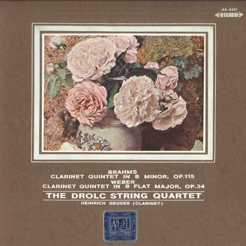 LP Record HEINRICH GEUSER DROLC STRING QUART Brahms Weber Clarinet Quintet AA9251 ANGEL 1967 Japan Classical Used
LP Record HEINRICH GEUSER DROLC STRING QUART Brahms Weber Clarinet Quintet AA9251 ANGEL 1967 Japan Classical Used