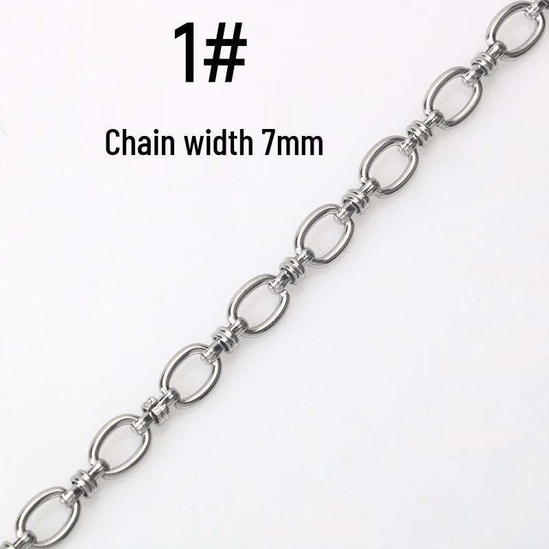 Ожерелье/браслет ручной работы из нержавеющей стали, цепочка в виде колец, аксессуары
Ожерелье/браслет ручной работы из нержавеющей стали, цепочка в виде колец, аксессуары