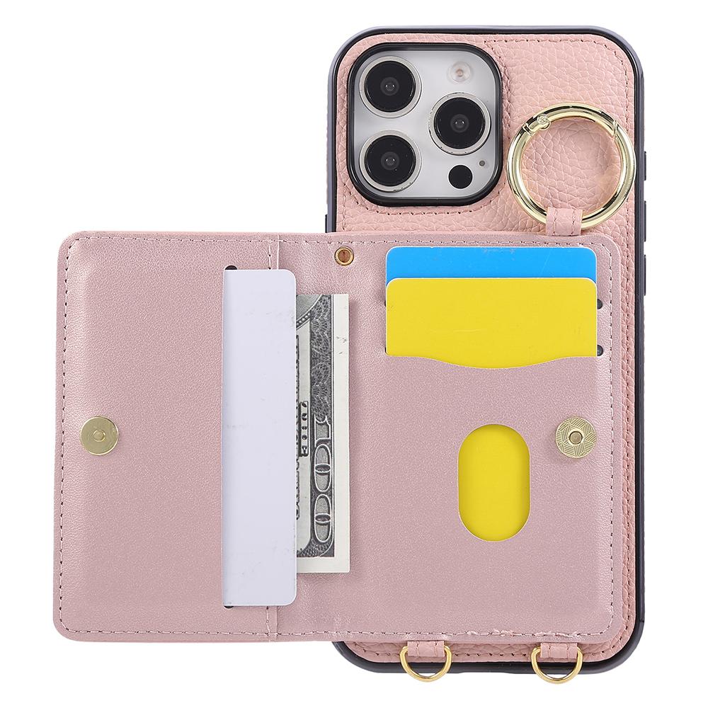 For iPhone 16 Pro Max Case Kickstand Rhombus Leather+TPU Phone Cover with Shoulder Strap Pink
For iPhone 16 Pro Max Case Kickstand Rhombus Leather+TPU Phone Cover with Shoulder Strap Pink