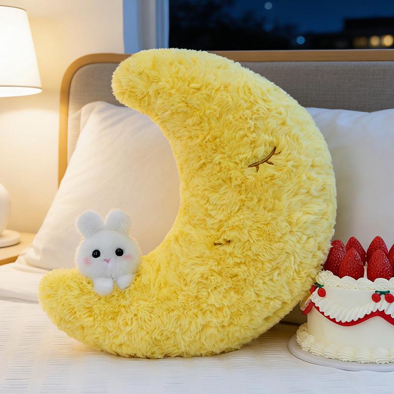 Adorable Rabbit Moon Decorative Cushion & Leg Pillow Gift for Girlfriend 35 cm - 0.27 kg
Adorable Rabbit Moon Decorative Cushion & Leg Pillow Gift for Girlfriend 35 cm - 0.27 kg