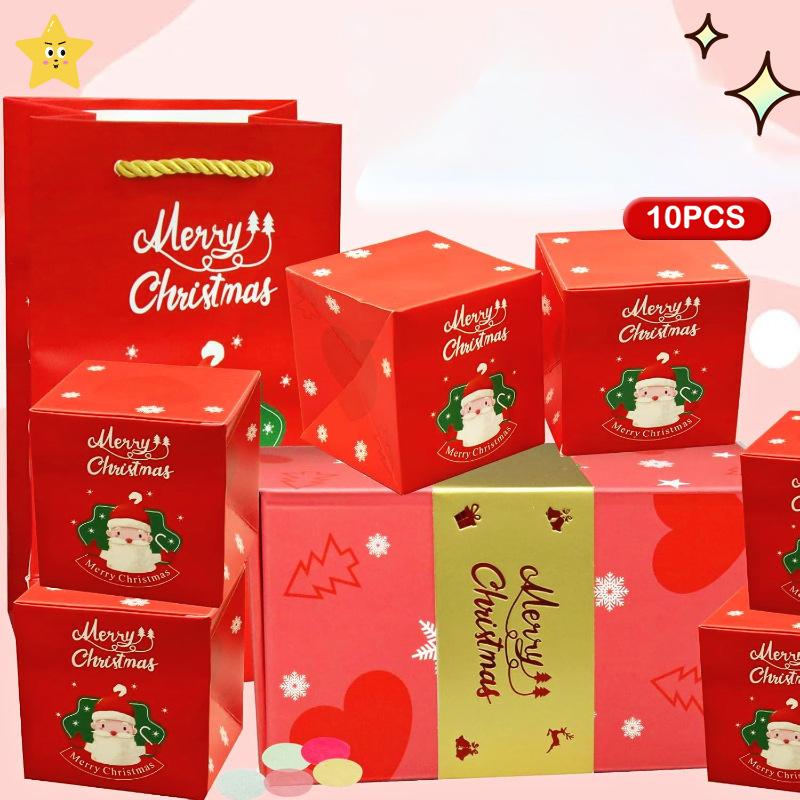 Explosion Surprise Gift Box, Cash Gifts, Christmas, Birthday Party, Surprise with Festive Confetti Effect onesize
Explosion Surprise Gift Box, Cash Gifts, Christmas, Birthday Party, Surprise with Festive Confetti Effect onesize