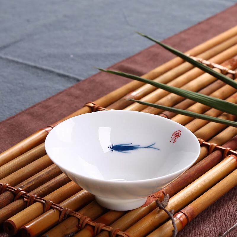 Jingdezhen Blue & White Hand-painted Ceramic Teacup Set
Jingdezhen Blue & White Hand-painted Ceramic Teacup Set