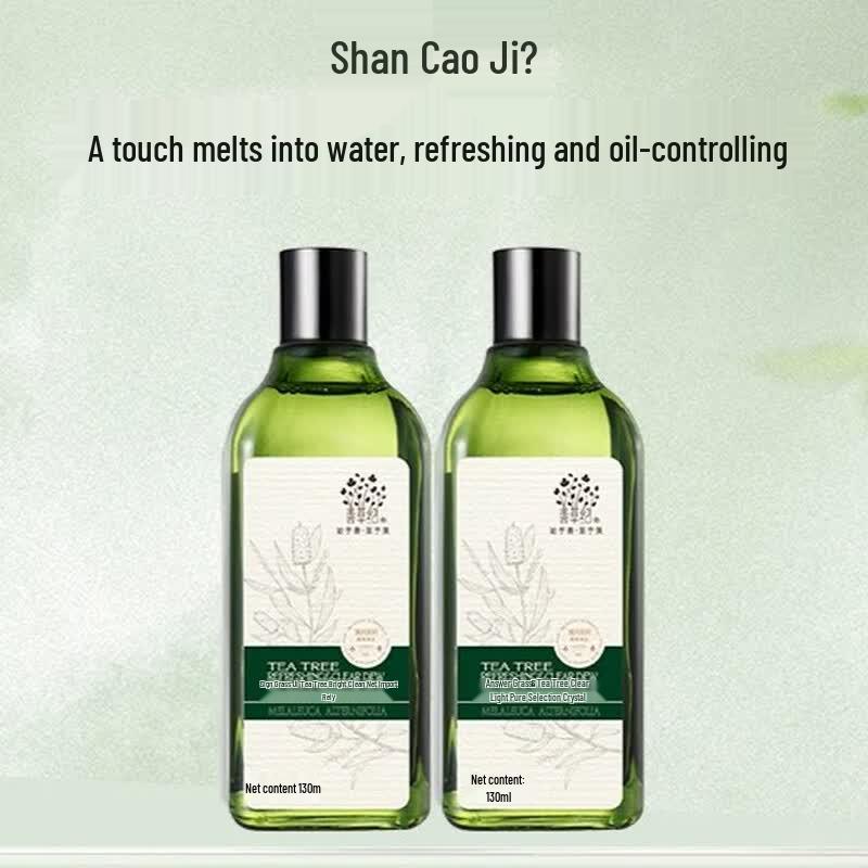Sanchaoji Tea Tree Refreshing Oil Control Toner (2-pack)
Sanchaoji Tea Tree Refreshing Oil Control Toner (2-pack)