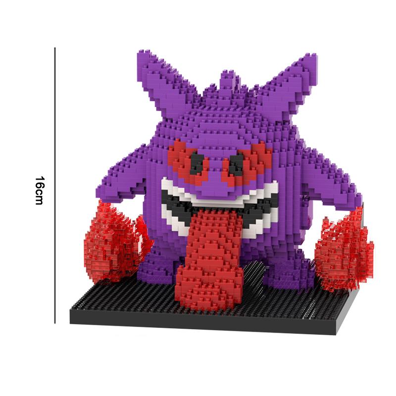 Pokemon Gengar Міні будівельні блоки Piplup Mega Charizard DIY Збірка Пазл Міні цеглинки Іграшки для дітей Різдвяний подарунок No Box
Pokemon Gengar Міні будівельні блоки Piplup Mega Charizard DIY Збірка Пазл Міні цеглинки Іграшки для дітей Різдвяний подарунок No Box