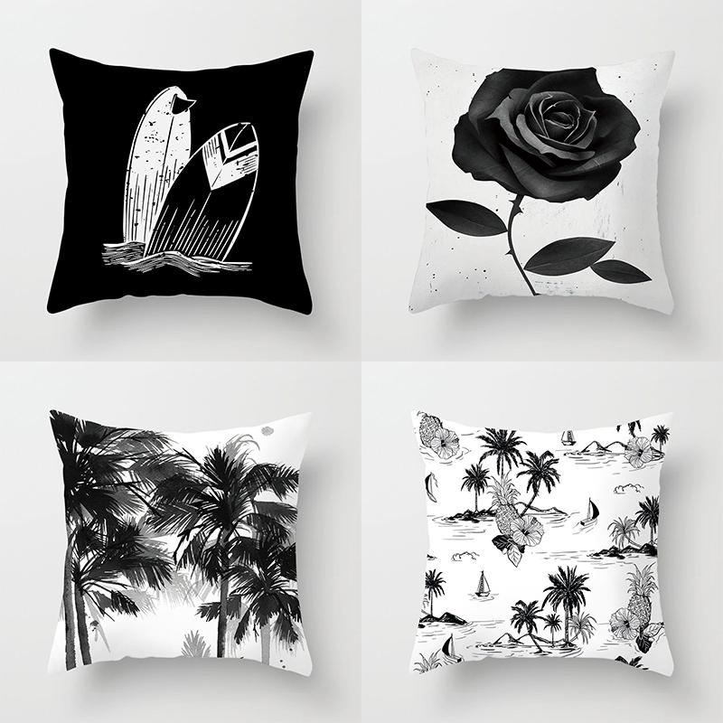 45X45CM ins Nordic modern simple black and white wind pillowcase sofa office seat car cushion cover home decoration
45X45CM ins Nordic modern simple black and white wind pillowcase sofa office seat car cushion cover home decoration