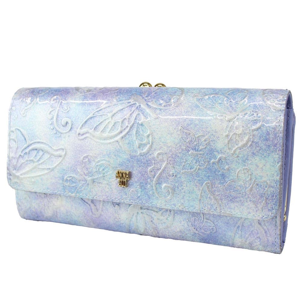 ANNA SUI Papillon Довгий гаманець на застібці та метеликом Світлий 316890 Жіночий з візерунком в антикварному стилі, Синій,
ANNA SUI Papillon Довгий гаманець на застібці та метеликом Світлий 316890 Жіночий з візерунком в антикварному стилі, Синій,