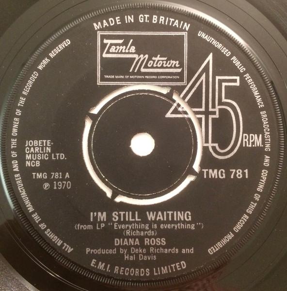 7-дюймовая пластинка DIANA ROSS Im Still Waiting TMG781 Tamla Motown 1971 UK SoulFunk Б/у
7-дюймовая пластинка DIANA ROSS Im Still Waiting TMG781 Tamla Motown 1971 UK SoulFunk Б/у