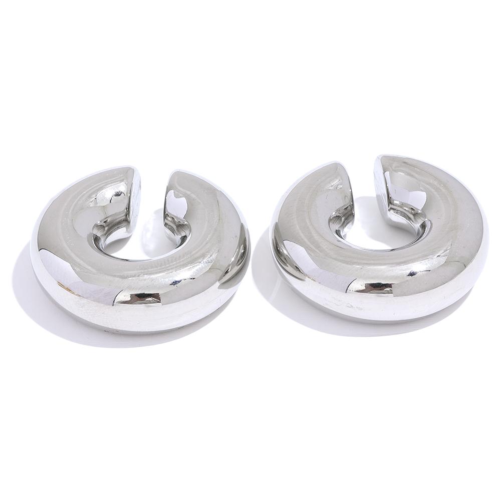 Yhpup Non-adjustab Stylish Stainless Steel Trend Chunky Clip-on Earrings Statement Waterproof Cuff Non Pierced Cartilage Jewelry
Yhpup Non-adjustab Stylish Stainless Steel Trend Chunky Clip-on Earrings Statement Waterproof Cuff Non Pierced Cartilage Jewelry