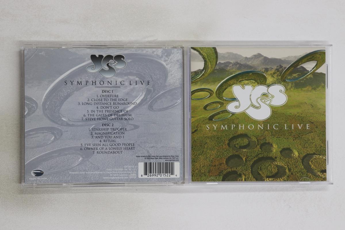 CD YES - Symphonic Live ER201522 Eagle Records 2009 US Rock Used
CD YES - Symphonic Live ER201522 Eagle Records 2009 US Rock Used