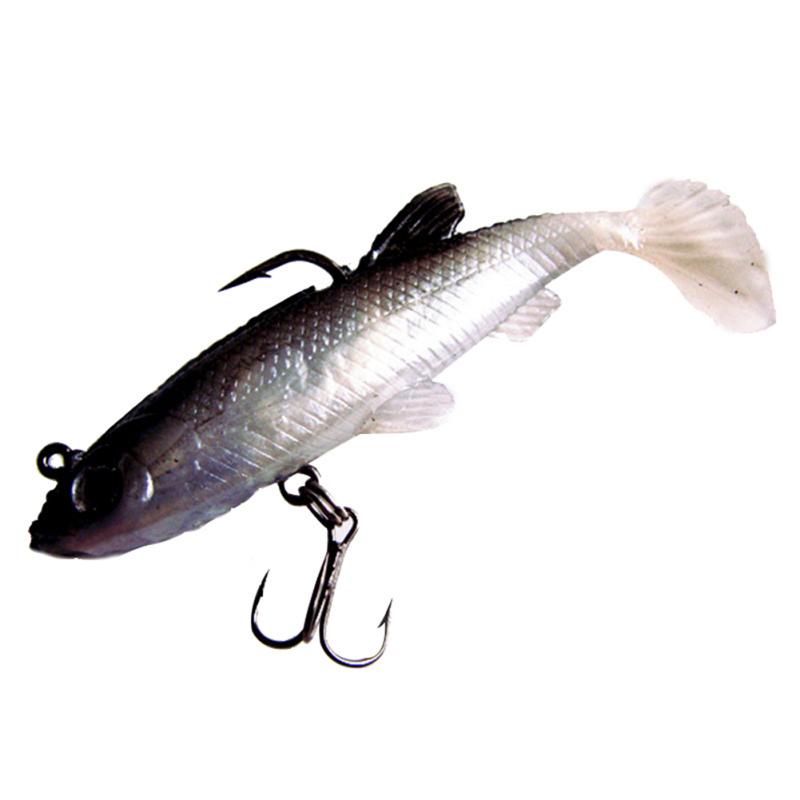 14g/8cm T-Tail Soft Bait Black White Lead Fish Lure Artificial Fish Wobblers Fishing Tackle
14g/8cm T-Tail Soft Bait Black White Lead Fish Lure Artificial Fish Wobblers Fishing Tackle