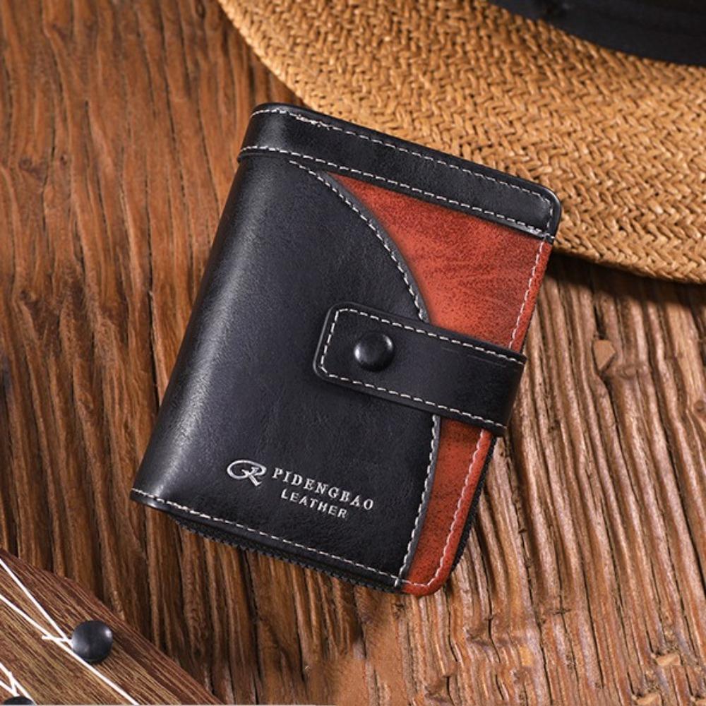 Purse Business Clutch Bag Zipper ID Card Holder Fashion Short PU Wallet Gift коричневий
Purse Business Clutch Bag Zipper ID Card Holder Fashion Short PU Wallet Gift коричневий