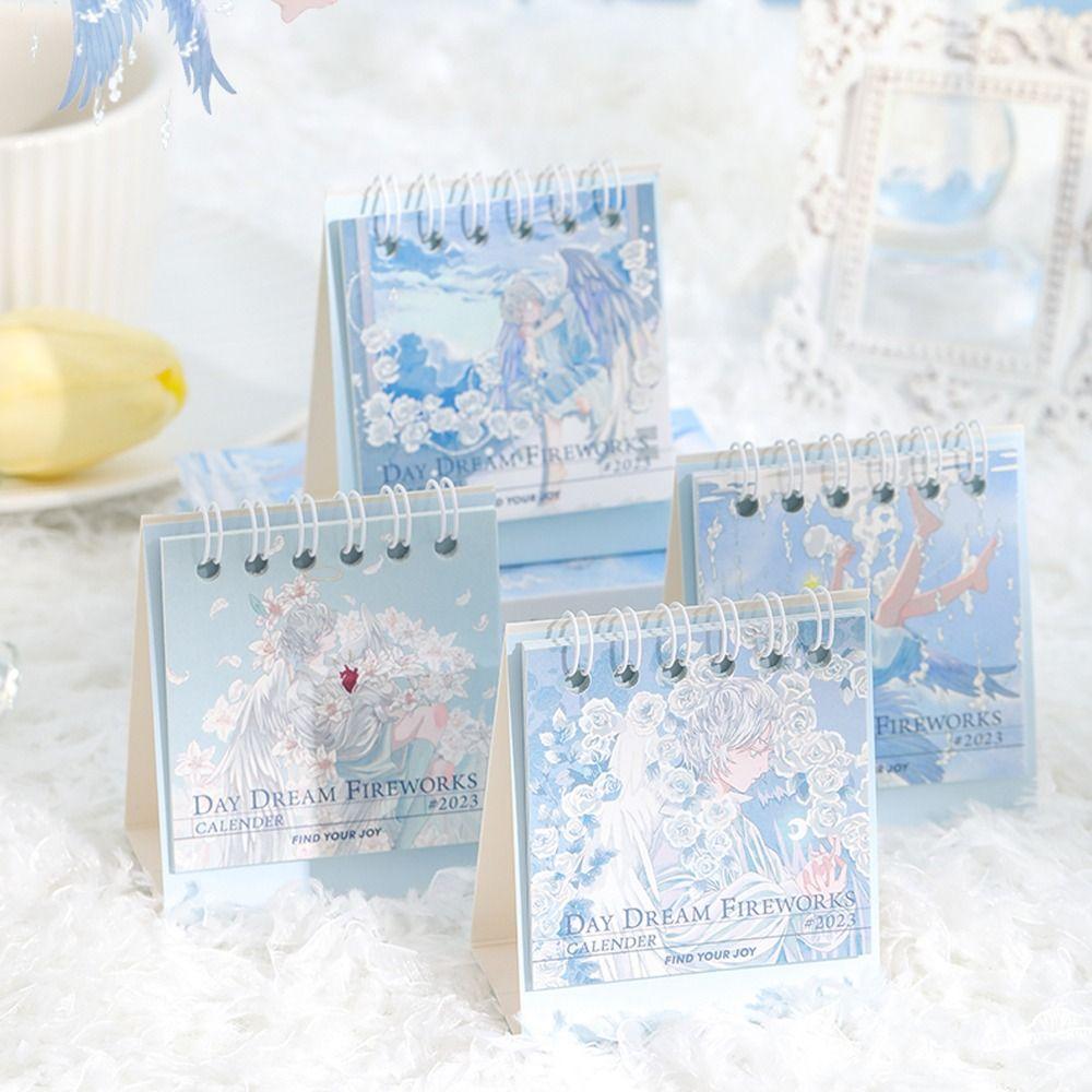Mini Calendar Self Standing Desk Calendar Fantasy Fairy Series 2023 Calendar Coil Calendar
Mini Calendar Self Standing Desk Calendar Fantasy Fairy Series 2023 Calendar Coil Calendar