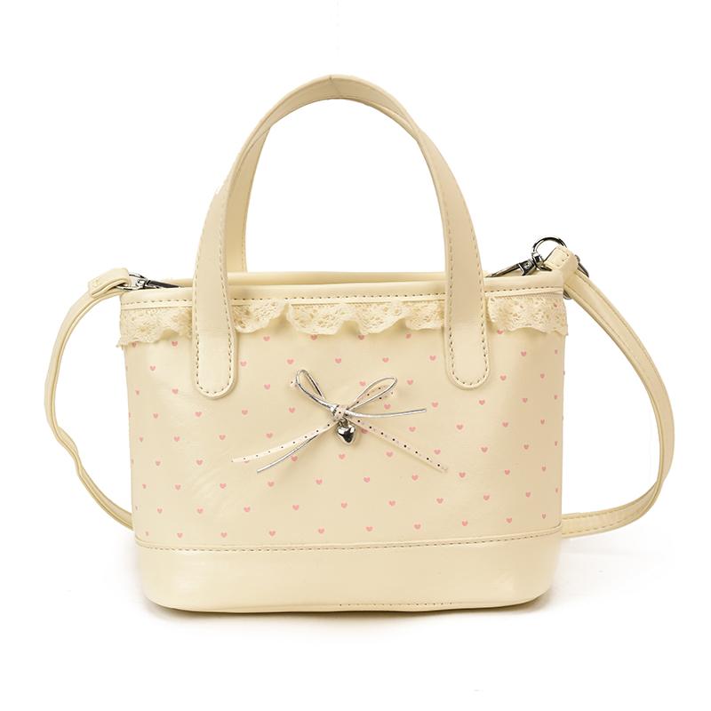 Fashion Kawaii Heart Print Small Handbag Top Handle PU Leather Sweet Shoulder Bags for Girls Lace Trim Tote Bag Daily Use бежевый
Fashion Kawaii Heart Print Small Handbag Top Handle PU Leather Sweet Shoulder Bags for Girls Lace Trim Tote Bag Daily Use бежевый