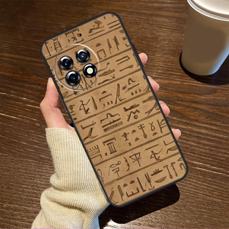 Egyptian Hieroglyphics For OnePlus 15R 13 12 11 9 Pro 12R 13R 10T 13T Case For OnePlus Nord 5 CE 2 3 4 Lite N20 N30 OnePlus 10T
Egyptian Hieroglyphics For OnePlus 15R 13 12 11 9 Pro 12R 13R 10T 13T Case For OnePlus Nord 5 CE 2 3 4 Lite N20 N30 OnePlus 10T