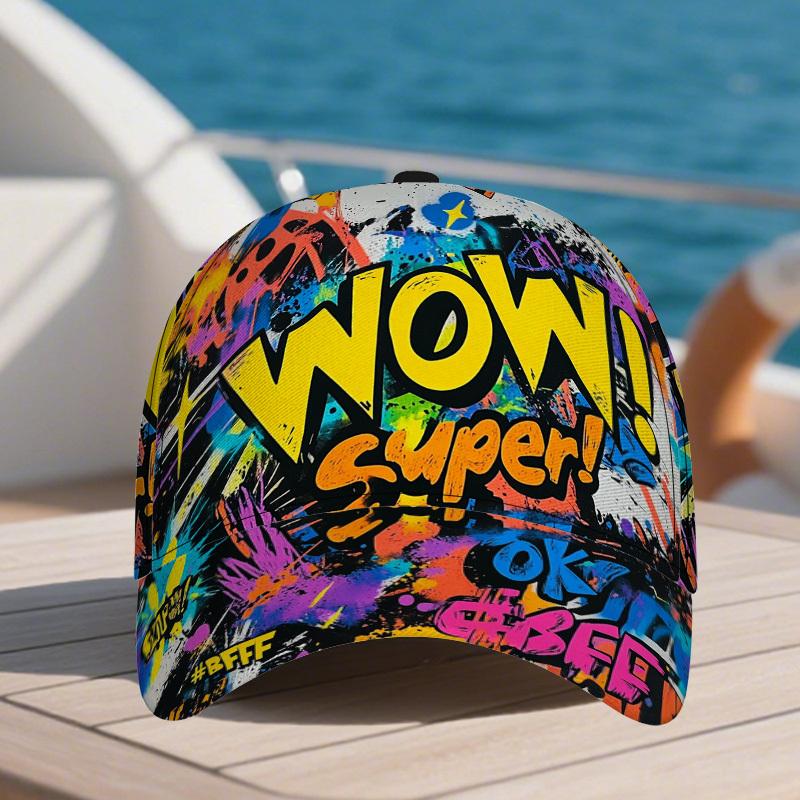 Graffiti-Style Printed Classic Baseball Cap a Casual Duckbill Hat with an Adjustable Design Perfect for Daily Use And for Family
Graffiti-Style Printed Classic Baseball Cap a Casual Duckbill Hat with an Adjustable Design Perfect for Daily Use And for Family