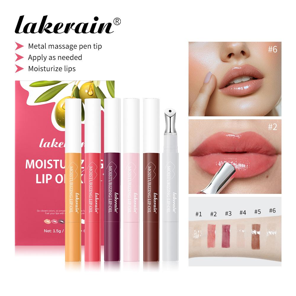 lakerain 6pcs Lip Essence Set: Honey Rose Scented Lip Balm for Reducing lip lines Lakerain Lip Essence Pen 6 Set (Foreign Version)
lakerain 6pcs Lip Essence Set: Honey Rose Scented Lip Balm for Reducing lip lines Lakerain Lip Essence Pen 6 Set (Foreign Version)