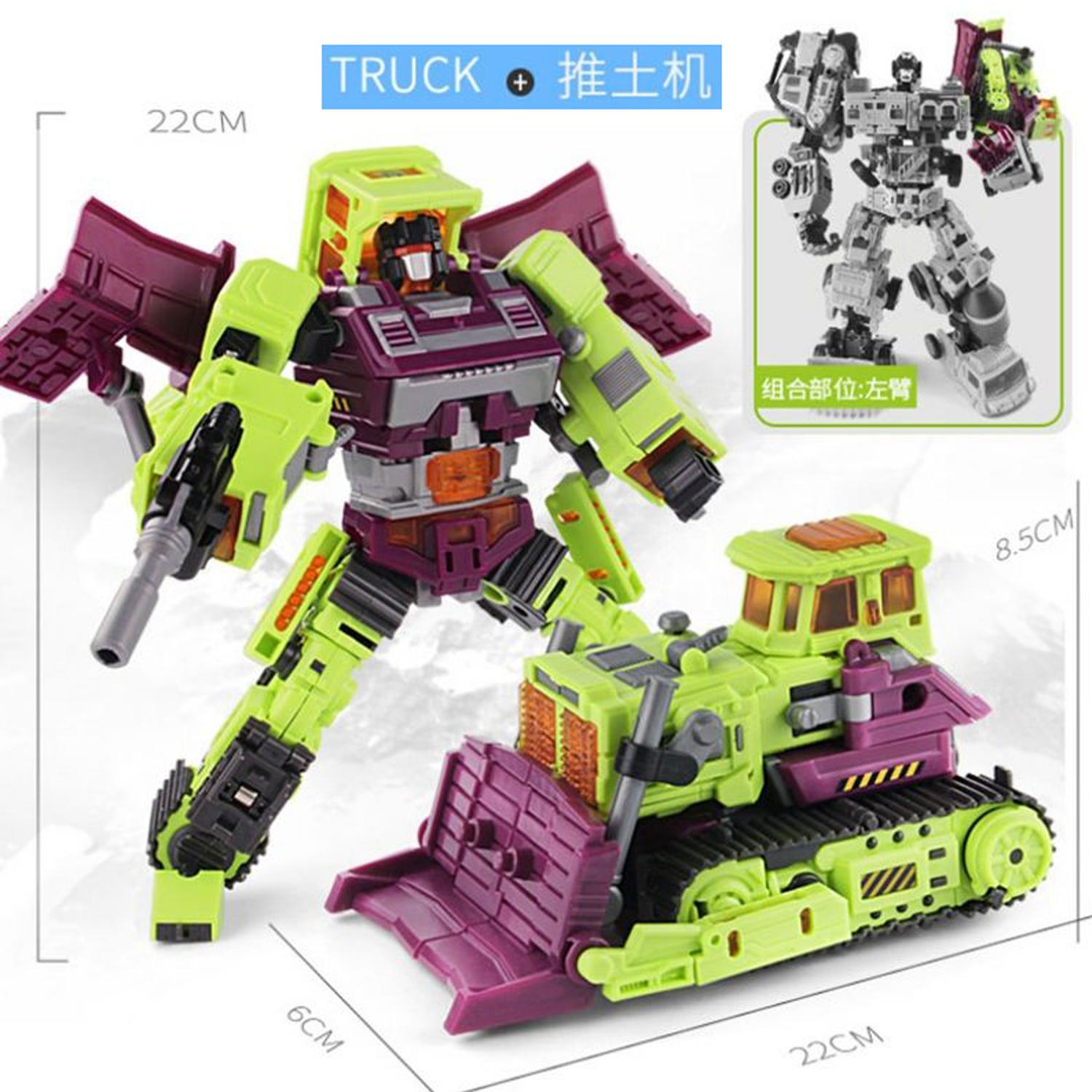 Трансформер Робот NBK Devastator Mixmaster Scavenger Overload Hightower Scrapmetal Scrapper Longhaul Skipjack Деформаційна Іграшка
Трансформер Робот NBK Devastator Mixmaster Scavenger Overload Hightower Scrapmetal Scrapper Longhaul Skipjack Деформаційна Іграшка