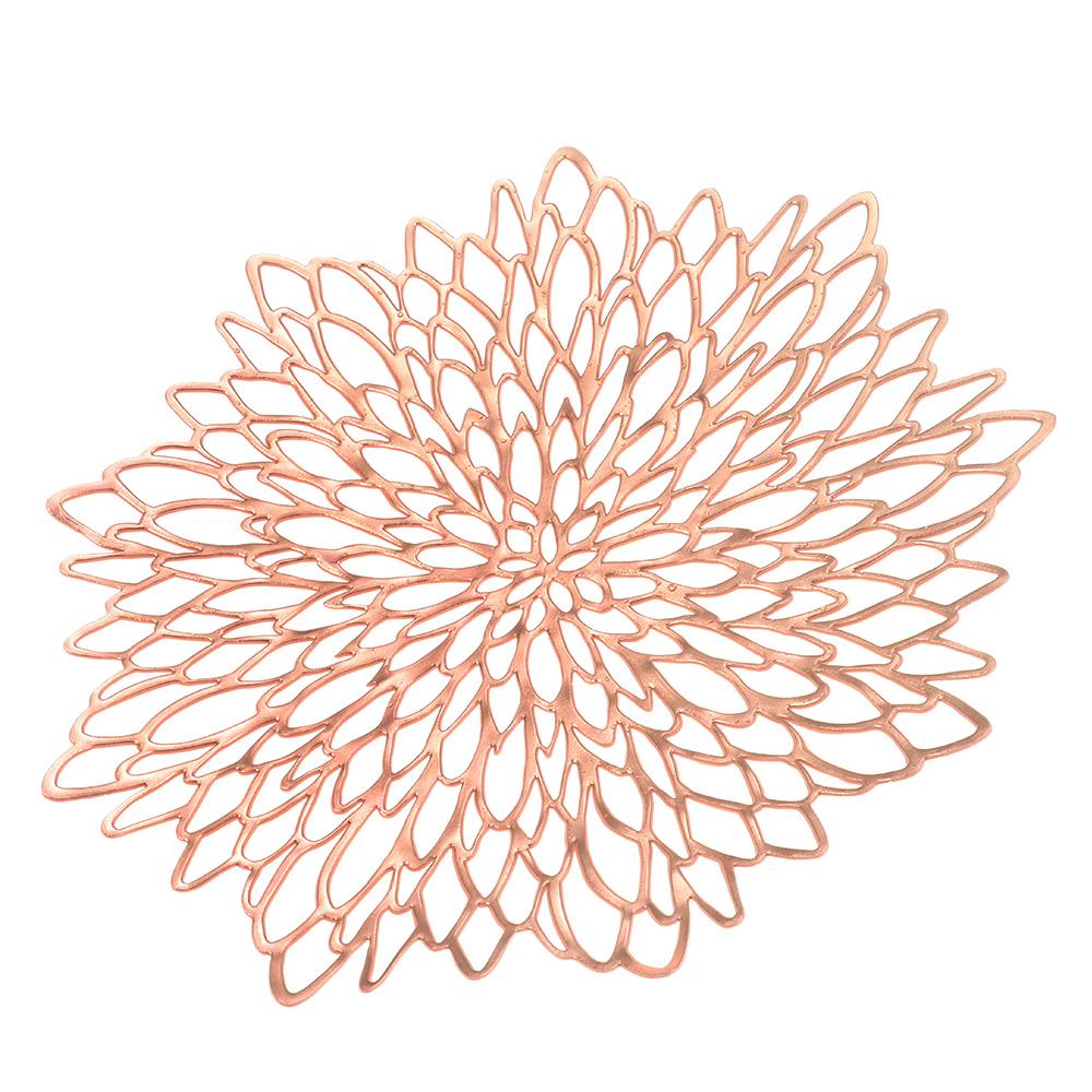 3 pcs Gold/Silver/Rose Gold Hollow Lotus Flower Meal Mat Hibiscus Flower Tableware Mat Room
3 pcs Gold/Silver/Rose Gold Hollow Lotus Flower Meal Mat Hibiscus Flower Tableware Mat Room
