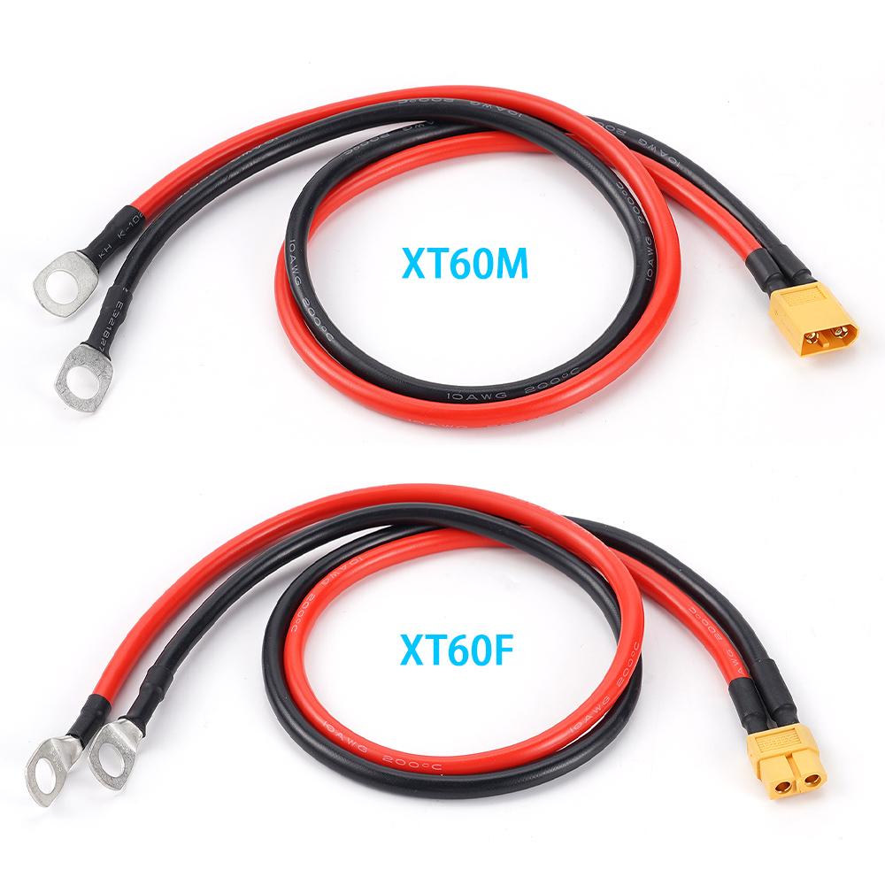 XT60 гніздо/штекер до автомобільного кабелю M8 10AWG SC луджений мідний термінал Силіконовий луджений мідний дріт 50 см
XT60 гніздо/штекер до автомобільного кабелю M8 10AWG SC луджений мідний термінал Силіконовий луджений мідний дріт 50 см