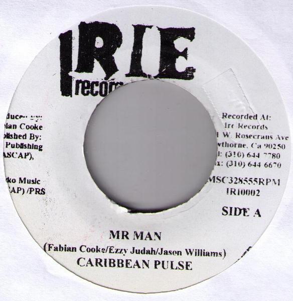 7inch Record CARIBBEAN PULSE - Mr Man IRI0002 Irie Records Jamaica Reggae, Ska & Dub Used
7inch Record CARIBBEAN PULSE - Mr Man IRI0002 Irie Records Jamaica Reggae, Ska & Dub Used