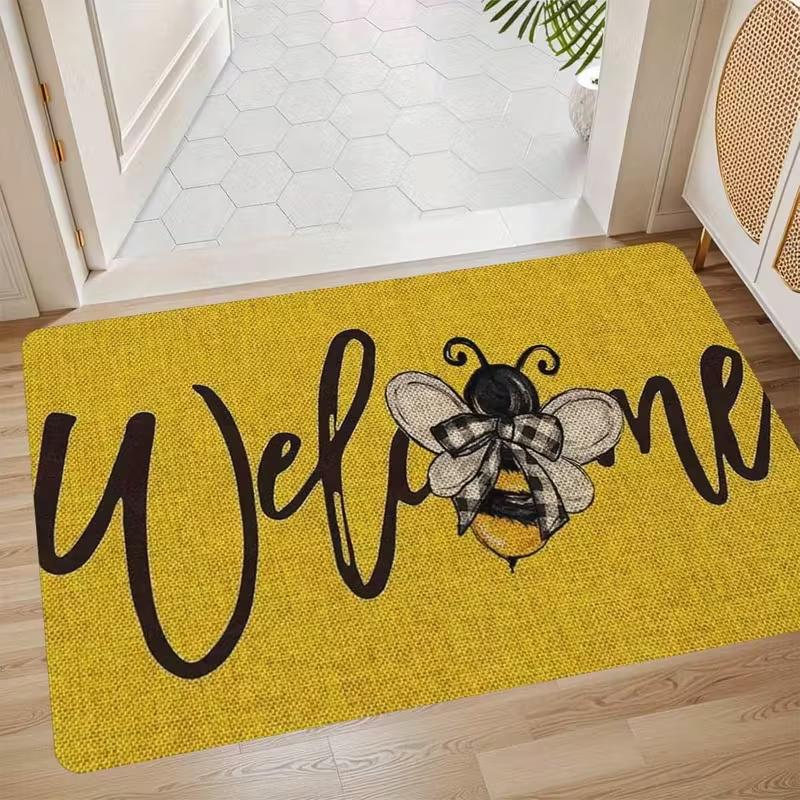 A Kind Bee Welcome Mat Adorned with Cute Bee and Floral Suitable for Mother s Day Gifts in Foyer Rooms and Floor Protection Mats 40cm x 60cm
A Kind Bee Welcome Mat Adorned with Cute Bee and Floral Suitable for Mother s Day Gifts in Foyer Rooms and Floor Protection Mats 40cm x 60cm