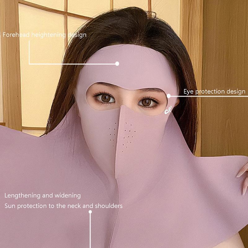 Ice Silk Sun Protection Mask Anti-Uv Neck Scarf Neck Protection Dustproof Sunshade Face Mask Summer рожевий
Ice Silk Sun Protection Mask Anti-Uv Neck Scarf Neck Protection Dustproof Sunshade Face Mask Summer рожевий
