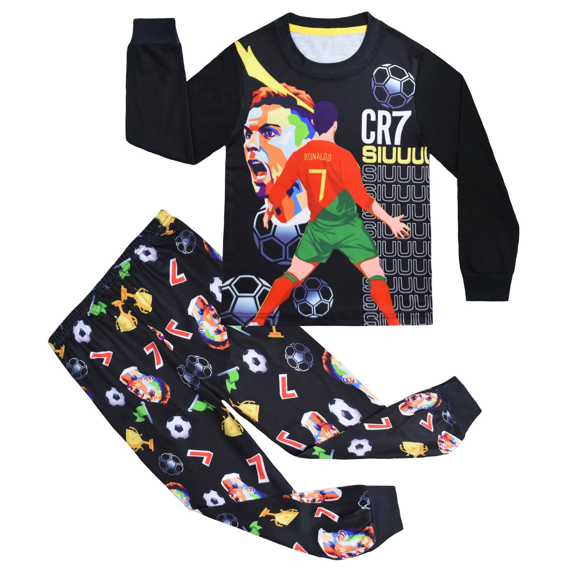 Long-Sleeved Set, Football Player Print, Middle-Aged And Older Children S Casual Loungewear Long-Sleeved + Pants Set. 140
Long-Sleeved Set, Football Player Print, Middle-Aged And Older Children S Casual Loungewear Long-Sleeved + Pants Set. 140