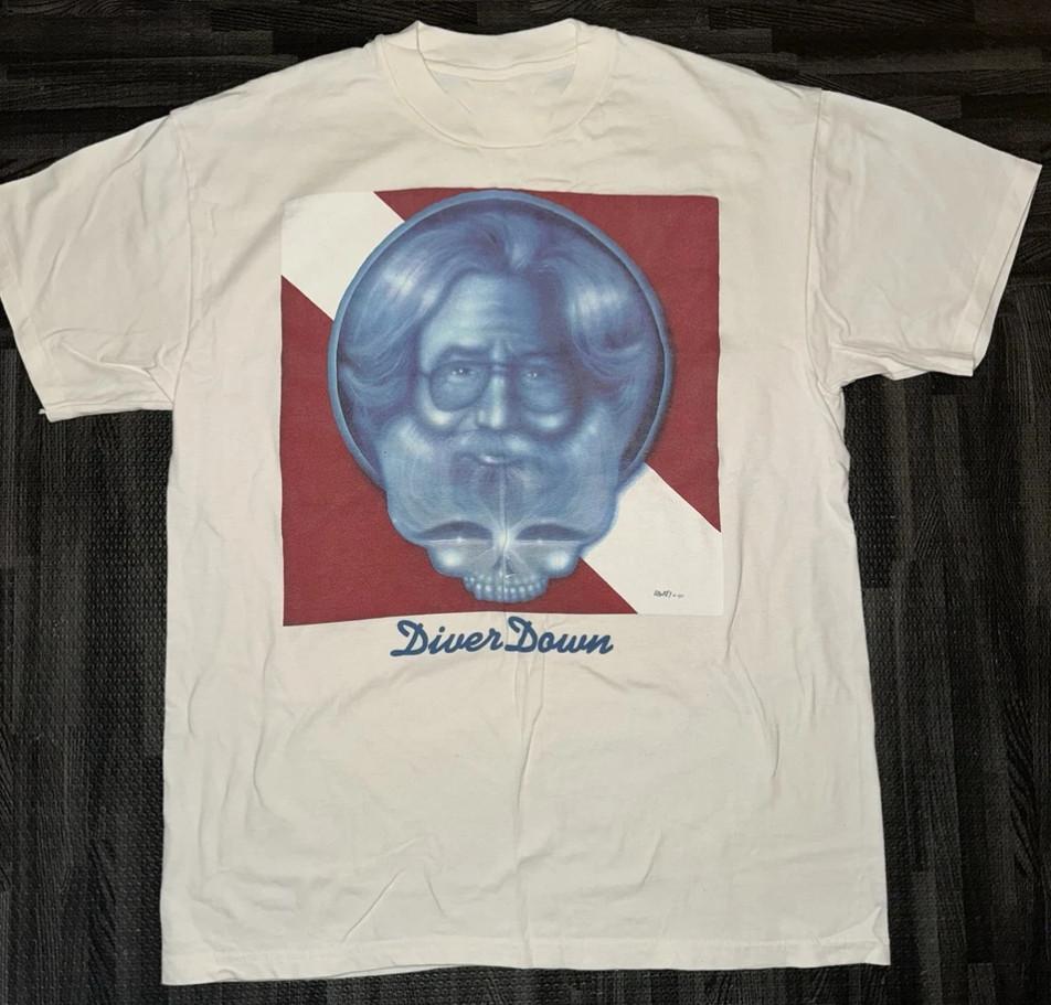 Vintage 90’s Jerry Garcia Diver Down Tshirt size S5XL Unisex T-Shirt XL
Vintage 90’s Jerry Garcia Diver Down Tshirt size S5XL Unisex T-Shirt XL