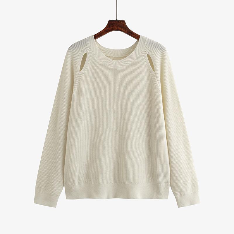 Женский свитер большого размера с круглым вырезом и осенним свободным длинным рукавом XXXL абрикосовый
Женский свитер большого размера с круглым вырезом и осенним свободным длинным рукавом XXXL абрикосовый