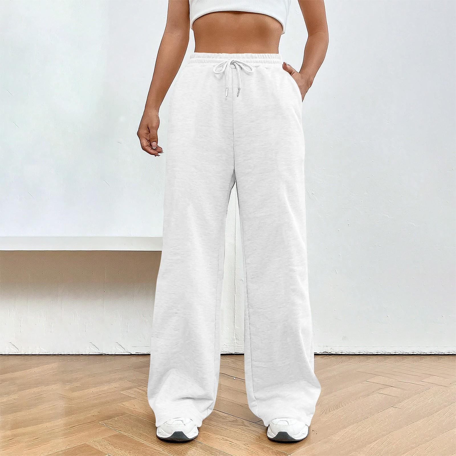 Женские модные свободные брюки-карго с завязками на талии, однотонные, для отдыха XL белый
Женские модные свободные брюки-карго с завязками на талии, однотонные, для отдыха XL белый