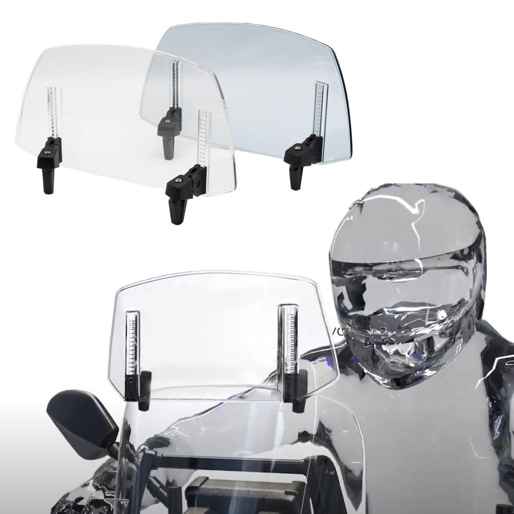 Motorcycle Windshield Adjustable Universal Windscreen Wind Deflector Spoiler Extension for Kawasaki for Honda for BMW for Yamaha
Motorcycle Windshield Adjustable Universal Windscreen Wind Deflector Spoiler Extension for Kawasaki for Honda for BMW for Yamaha