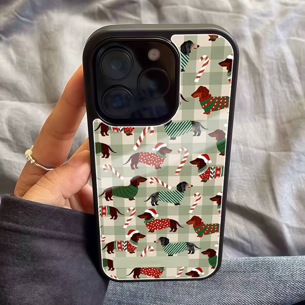 Dachshund Dog Phone Case For Iphone Black Hard Plastic 17 Air 16 15 14 13 12 11Pro Max PC TPU Cover iPhone 16
Dachshund Dog Phone Case For Iphone Black Hard Plastic 17 Air 16 15 14 13 12 11Pro Max PC TPU Cover iPhone 16