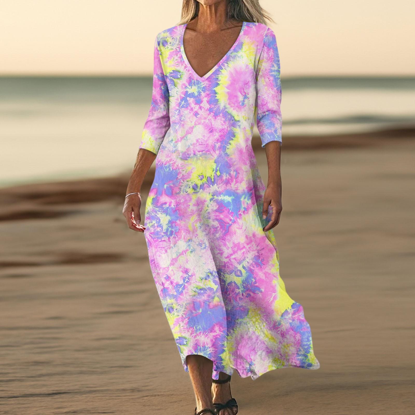 Платья для женщин Винтажный принт Туника с завышенной талией Миди-платье Летнее повседневное Платье с рукавом 3/4 S
Платья для женщин Винтажный принт Туника с завышенной талией Миди-платье Летнее повседневное Платье с рукавом 3/4 S