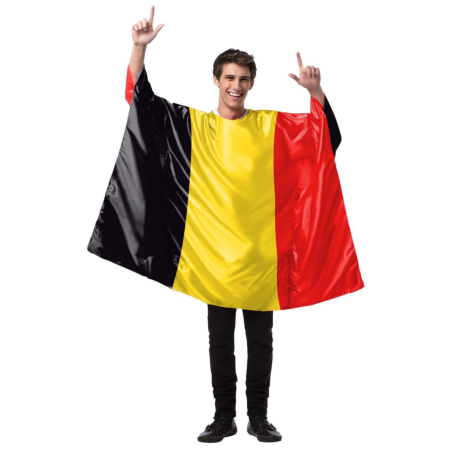 Костюм з принтом прапора Масляного вівторка, дорослі Belgium-Size M жовтий
Костюм з принтом прапора Масляного вівторка, дорослі Belgium-Size M жовтий