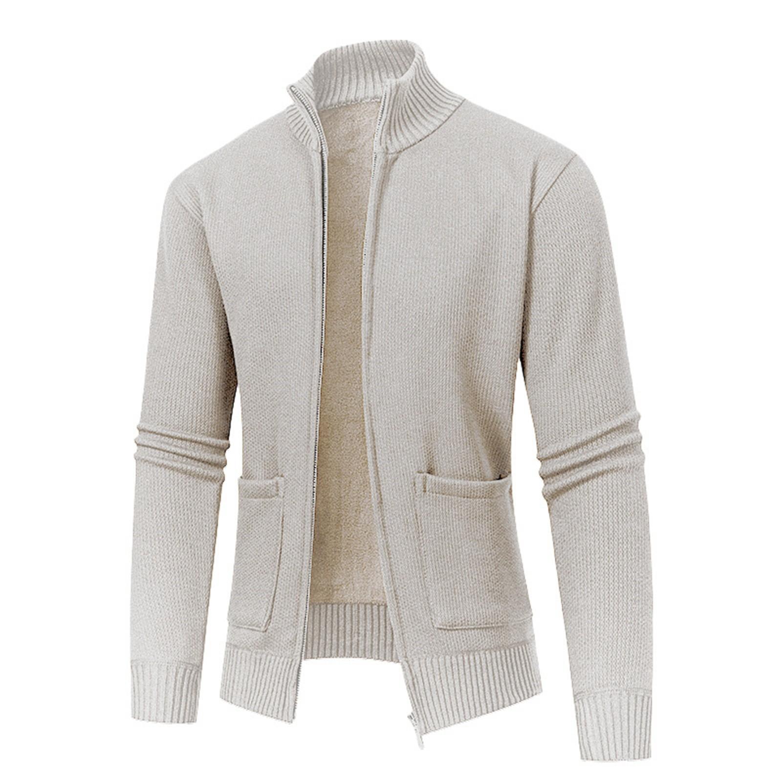 Мужской кашемировый вязаный кардиган на осень и зиму для среднего возраста, повседневный теплый однотонный свитер с воротником-стойкой, пальто большого размера XXXL хаки
Мужской кашемировый вязаный кардиган на осень и зиму для среднего возраста, повседневный теплый однотонный свитер с воротником-стойкой, пальто большого размера XXXL хаки