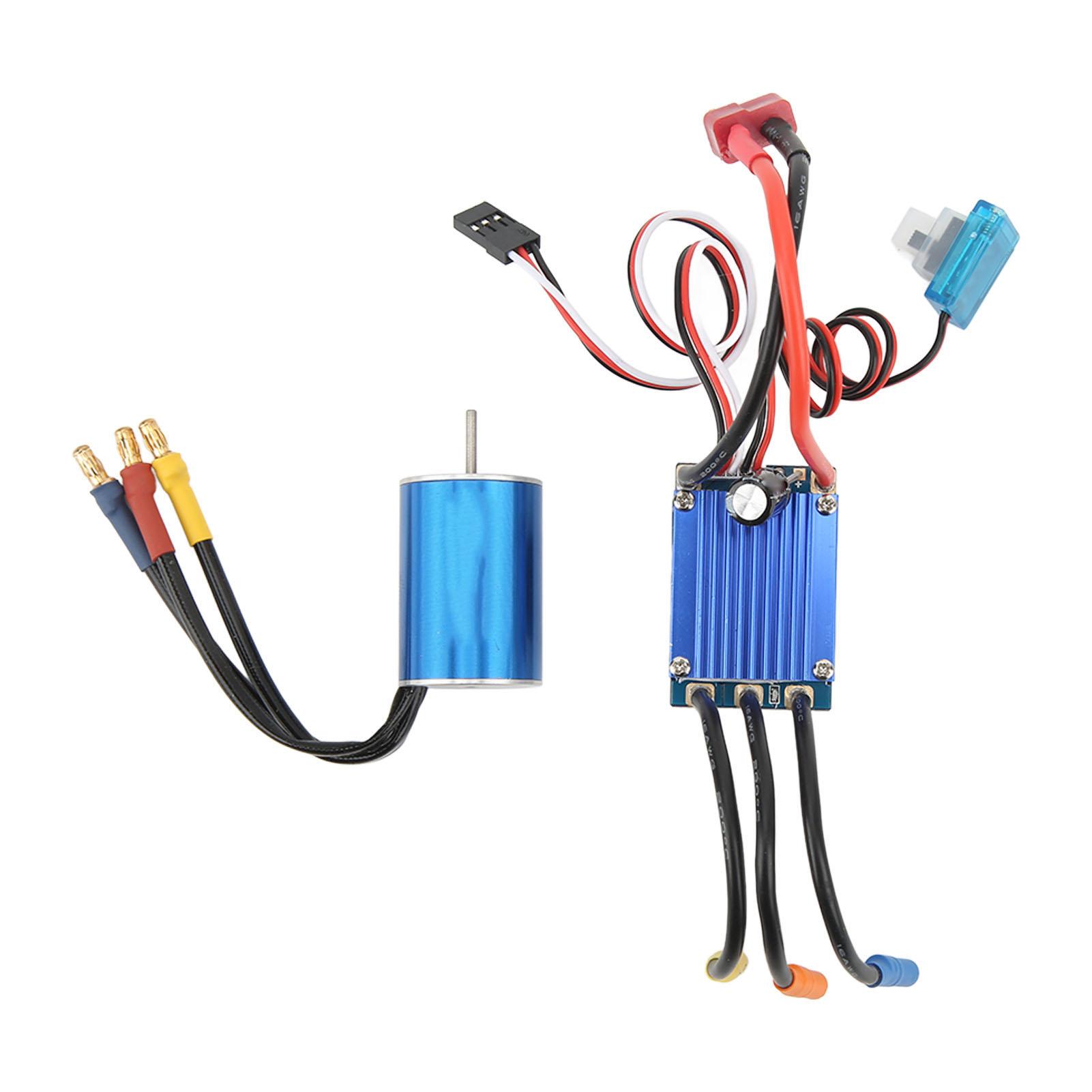 2435 4500KV Brushless Motor 25A Brushless ESC RC Upgrade Combo for Traxxas for HSP for Wltoys 1/16 1/18 RC Car
2435 4500KV Brushless Motor 25A Brushless ESC RC Upgrade Combo for Traxxas for HSP for Wltoys 1/16 1/18 RC Car